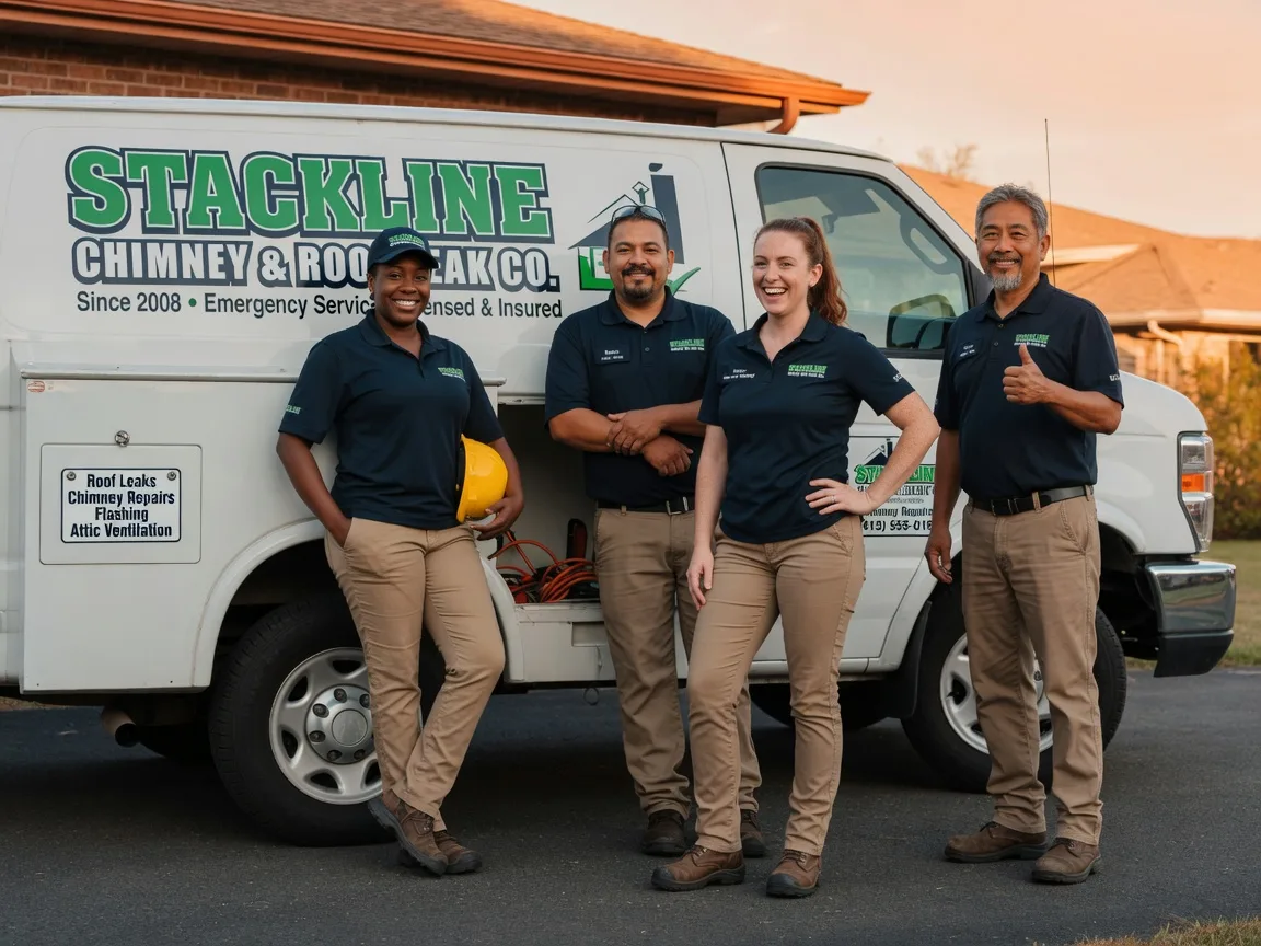Chimney flashing repair company in Saint Jo, TX